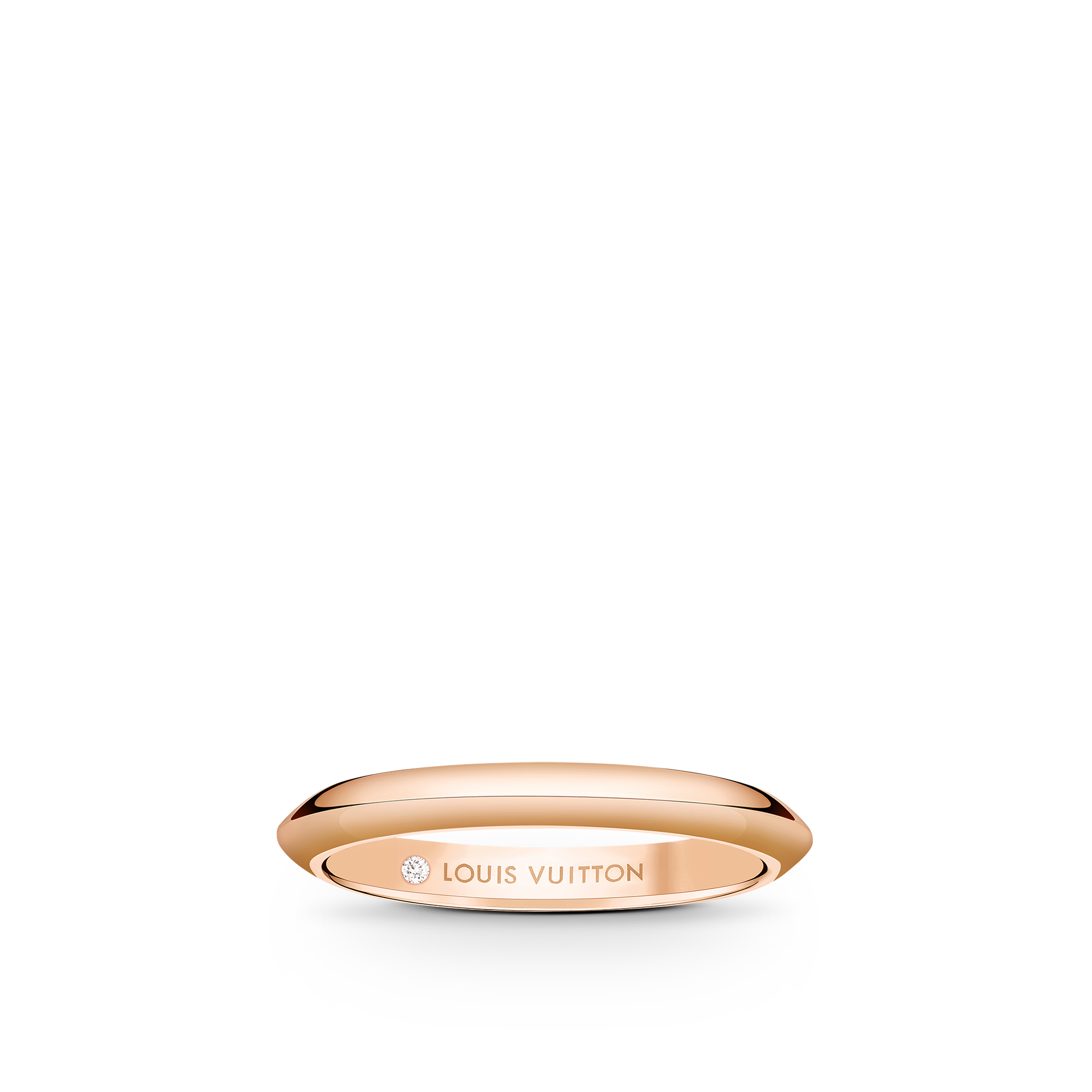 Alianza LV Diamonds en oro rosa de 2,5 mm  Joyería Categorías Wedding Bands | LOUIS VUITTON (Zoom de producto)